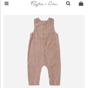 Rylee and Cru Romper 6-12 months